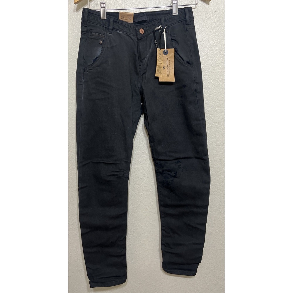 Maison Scotch Amsterdams Blauw  Mademoiselle Tapered Leg  Women's Jeans 25x30NWT